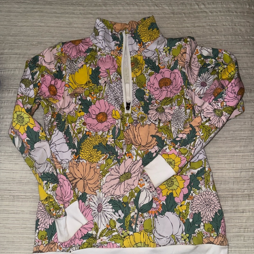 Women’s Vera Bradley Floral Zip Pullover